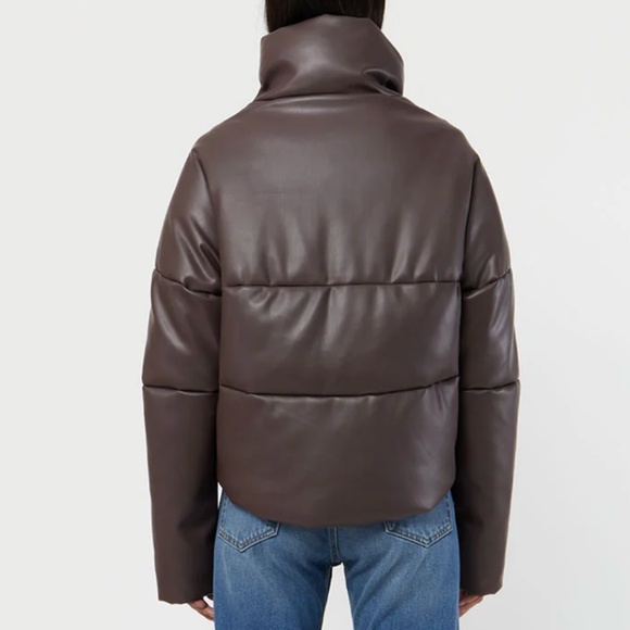 Apparis  Leather Jemma Puffer Jacket - Picture 3 of 8